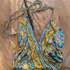 Beautiful maxi halter dress